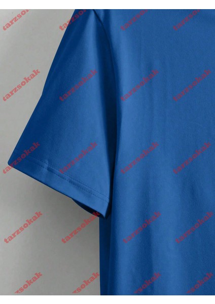 Tarzsokak Model 3937 Erkek Yazlık Yuvarlak Yaka Kısa Kollu Günlük Tişört, Yaz fırsatları