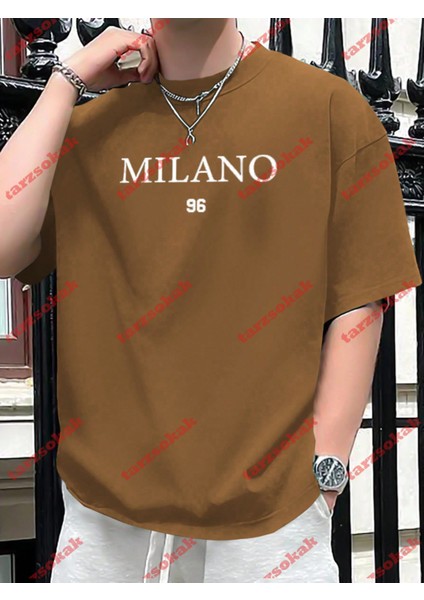 Tarzsokak Model 3799 Erkek Yazlık Yuvarlak Yaka Kısa Kollu Günlük Tişört, Yaz