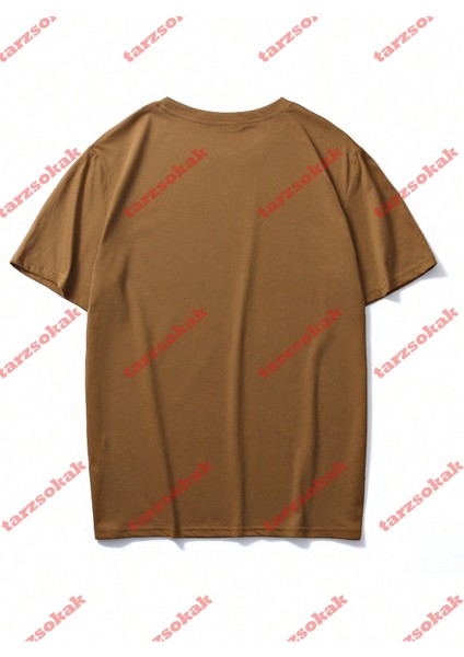 Tarzsokak Model 3799 Erkek Yazlık Yuvarlak Yaka Kısa Kollu Günlük Tişört, Yaz fiyatları