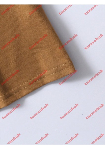 Tarzsokak Model 3799 Erkek Yazlık Yuvarlak Yaka Kısa Kollu Günlük Tişört, Yaz indirimleri