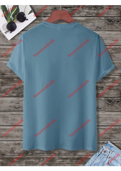 Tarzsokak Model 3473 Erkek Yazlık Yuvarlak Yaka Kısa Kollu Günlük Tişört, Yaz fiyatları
