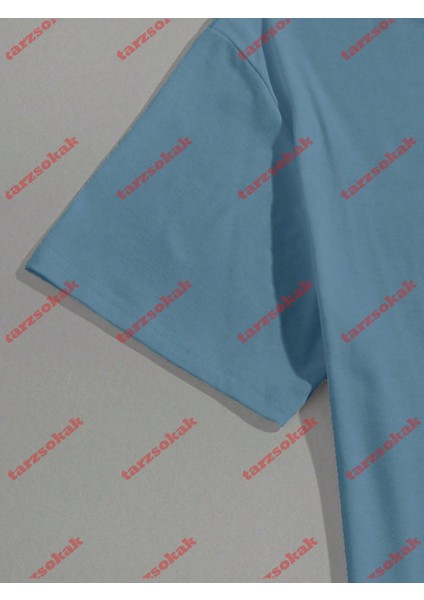 Tarzsokak Model 3473 Erkek Yazlık Yuvarlak Yaka Kısa Kollu Günlük Tişört, Yaz modelleri