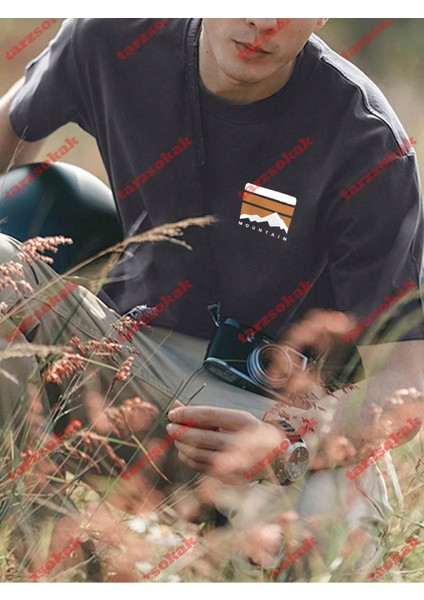 Tarzsokak Model 3504 Erkek Yazlık Yuvarlak Yaka Kısa Kollu Günlük Tişört, Yaz modelleri