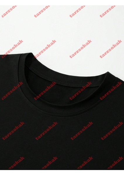 Tarzsokak Model 3769 Erkek Yazlık Yuvarlak Yaka Kısa Kollu Günlük Tişört, Yaz indirimleri