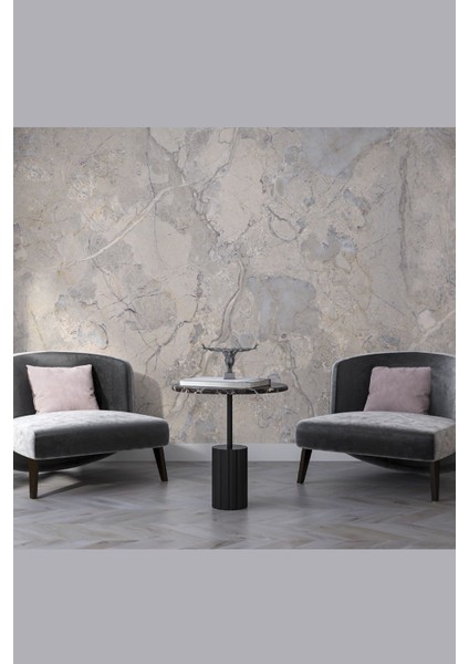 Duvar Kağıdı Çatlak Mermer Desenli Yırtılmaz Tekstil Duvar Kağıdı modelleri
