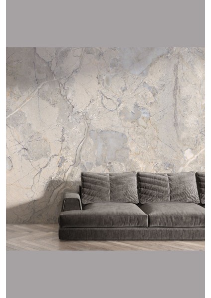 Duvar Kağıdı Çatlak Mermer Desenli Yırtılmaz Tekstil Duvar Kağıdı fırsatları