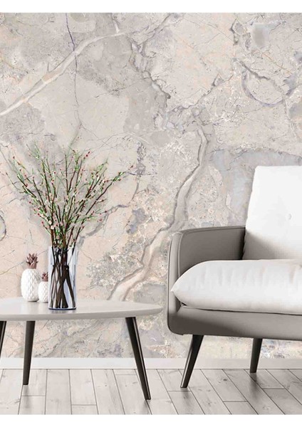 Duvar Kağıdı Çatlak Mermer Desenli Yırtılmaz Tekstil Duvar Kağıdı indirimleri