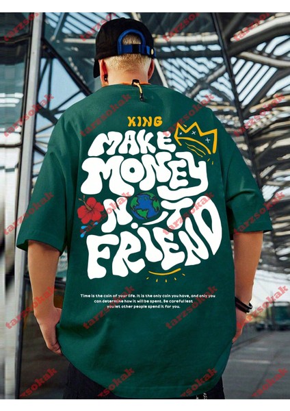 Tarzsokak Model 3330 Erkek Yazlık Yuvarlak Yaka Kısa Kollu Günlük Tişört, Yaz