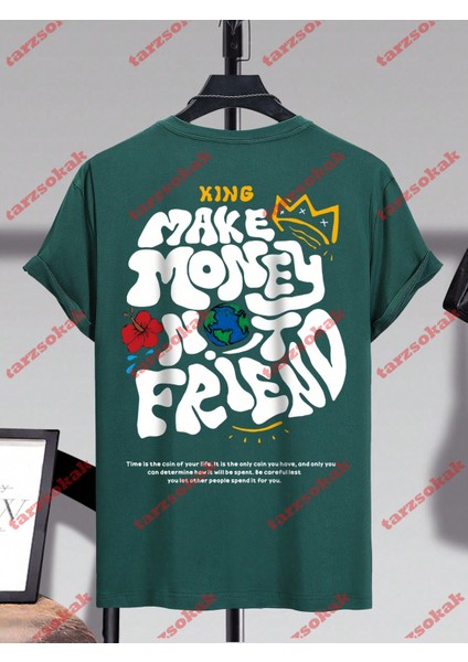 Tarzsokak Model 3330 Erkek Yazlık Yuvarlak Yaka Kısa Kollu Günlük Tişört, Yaz indirimleri