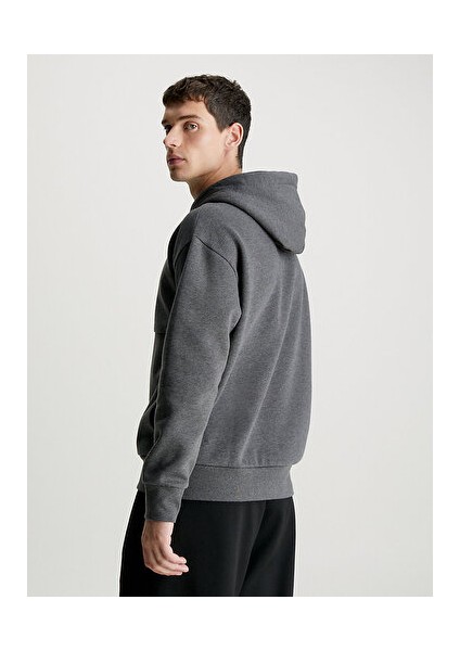 Raısed Embroıdered Logo Hoodıe