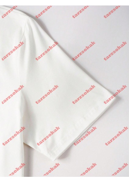 Tarzsokak Model 3356 Erkek Yazlık Yuvarlak Yaka Kısa Kollu Günlük Tişört, Yaz fırsatları