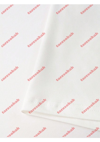 Tarzsokak Model 3356 Erkek Yazlık Yuvarlak Yaka Kısa Kollu Günlük Tişört, Yaz indirimleri