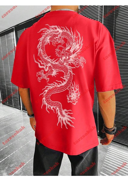 Tarzsokak Model 3208 Erkek Yazlık Yuvarlak Yaka Kısa Kollu Günlük Tişört, Yaz