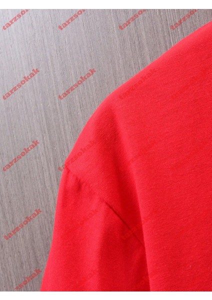 Tarzsokak Model 3208 Erkek Yazlık Yuvarlak Yaka Kısa Kollu Günlük Tişört, Yaz modelleri