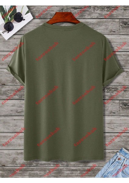 Tarzsokak Model 3600 Erkek Yazlık Yuvarlak Yaka Kısa Kollu Günlük Tişört, Yaz fiyatları