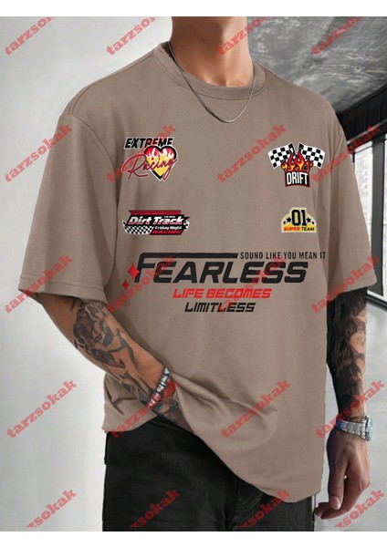 Tarzsokak Model 3446 Erkek Yazlık Yuvarlak Yaka Kısa Kollu Günlük Tişört, Yaz