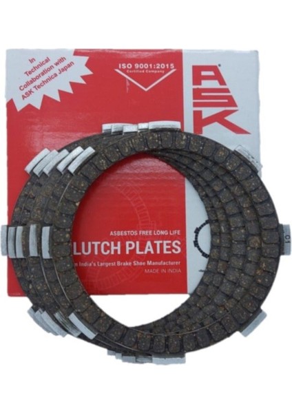 Debriyaj Balata Ask Ybr 125 - Cbf 150 -Drift L 125 -Emisol 150-MH Drift -Vulture 125-CB 125 E-Cg 125