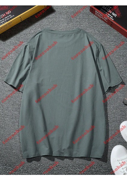 Tarzsokak Model 3799 Erkek Yazlık Yuvarlak Yaka Kısa Kollu Günlük Tişört, Yaz fiyatları