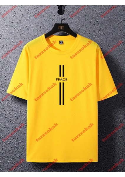 Tarzsokak Model 3574 Erkek Yazlık Yuvarlak Yaka Kısa Kollu Günlük Tişört, Yaz modelleri