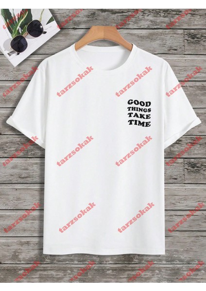 Tarzsokak Model 3671 Erkek Yazlık Yuvarlak Yaka Kısa Kollu Günlük Tişört, Yaz fiyatları