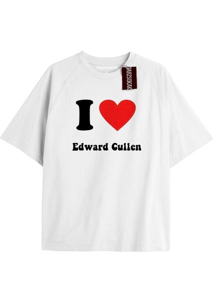 Y2K Twilight Team I Love My Boyfriend Tshirt Kod-Edward