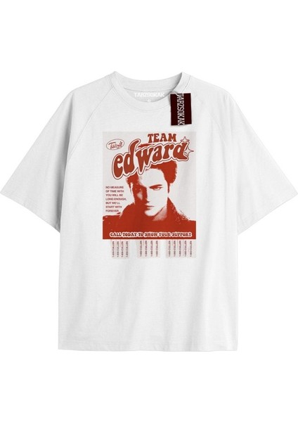 Y2K Twilight Team I Love My Boyfriend Tshirt Kod-Edward