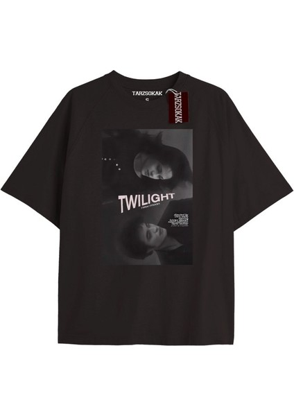 Y2K Twilight Team I Love My Boyfriend Tshirt Kod-Edward