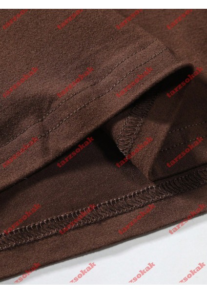 Tarzsokak Model 3643 Erkek Yazlık Yuvarlak Yaka Kısa Kollu Günlük Tişört, Yaz indirimleri