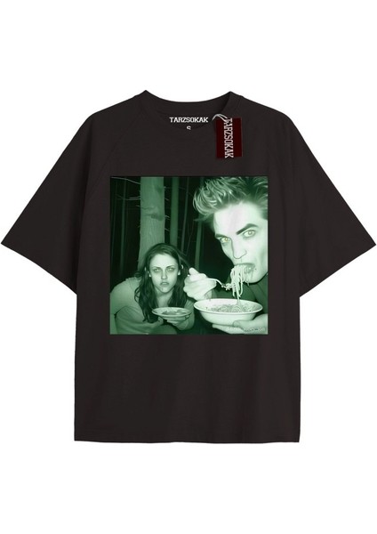 Y2K Twilight Team I Love My Boyfriend Tshirt Kod-Edward