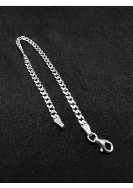 3,4 mm Gurmet Erkek Gümüş Bileklik modelleri