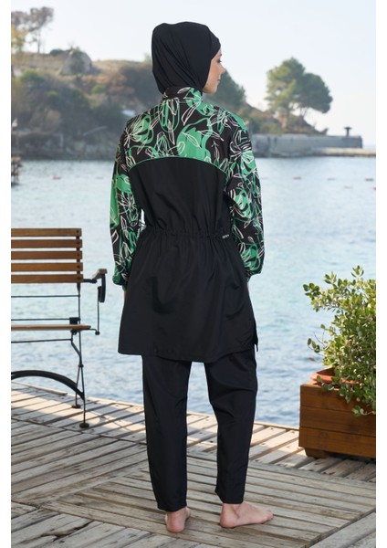 Paraşüt Tam Kapalı Tesettür Mayo 25961 Siyah fiyatları