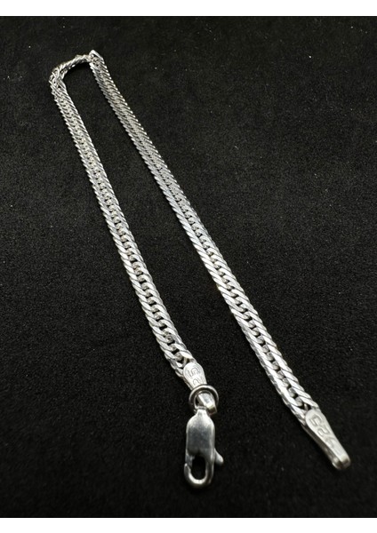 3,6 mm Balık Kılçığı Gümüş Erkek Bileklik fiyatları