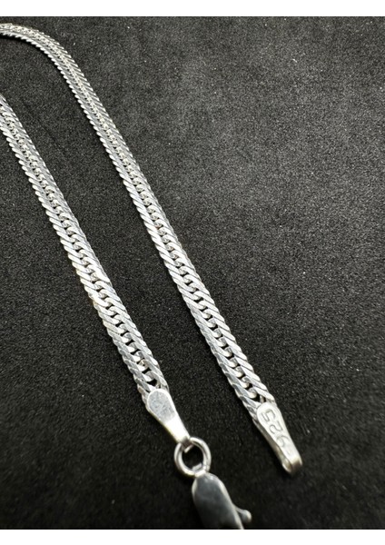 3,6 mm Balık Kılçığı Gümüş Erkek Bileklik modelleri