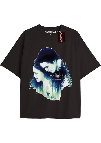 Y2K Twilight Team I Love My Boyfriend Tshirt Kod-Edward