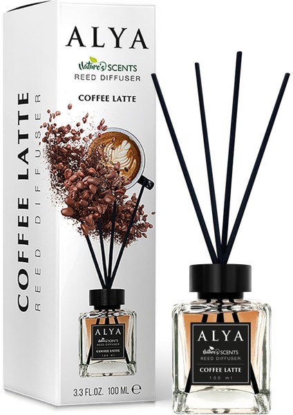 Nature's Scents Coffee Latte Bambu Çubuklu Oda Kokusu - Latte Kokusu fiyatları