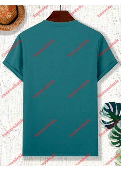 Tarzsokak Model 3530 Erkek Yazlık Yuvarlak Yaka Kısa Kollu Günlük Tişört, Yaz fiyatları