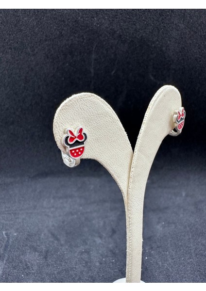 Fiyonklu Mıckey-Mını Mouse Çocuk Küpesi fiyatları