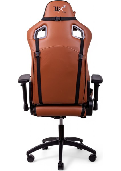 WOXUP PRIME Series Vertex Oyuncu Koltuğu | Premium Kahverengi Deri Gaming Koltuk | Ergonomik E-Spor Ekipmanı