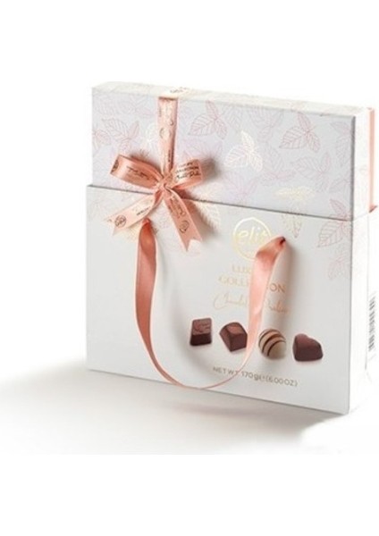Karışık Dolgulu Glutensiz Çikolata Gourmet Collection Spesiyal Somon Kutu 170 gr