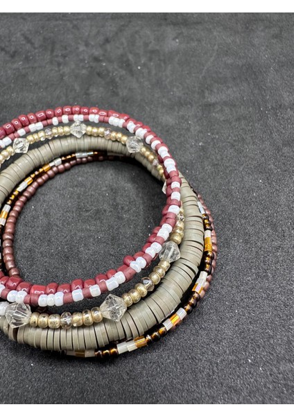 El Yapımı Çelik Helezon Bileklik Kahverengi fiyatları