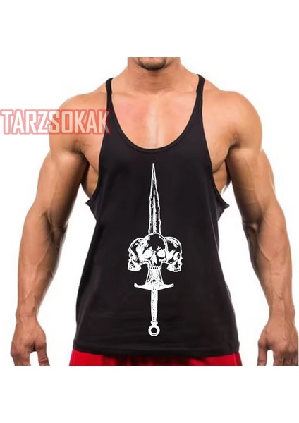 Tarzsokak Gym Tank Top Fitness Sporcu Atleti Gym9