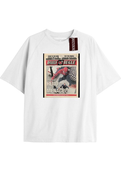 Spider-Man Gazete Baskı Model No Way Home Tshirt