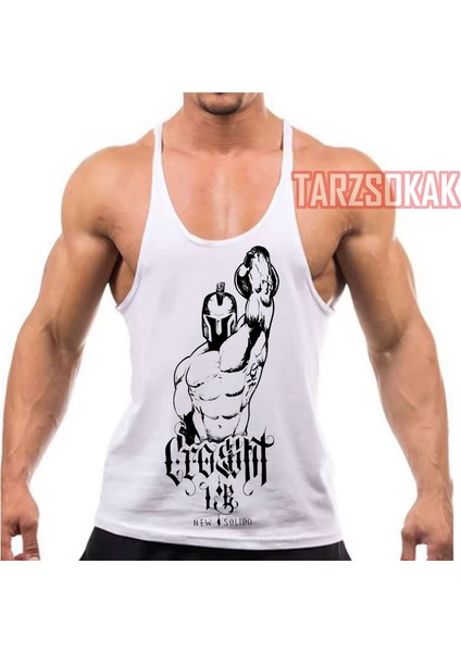 Tarzsokak Gym Tank Top Fitness Sporcu Atleti GYM93