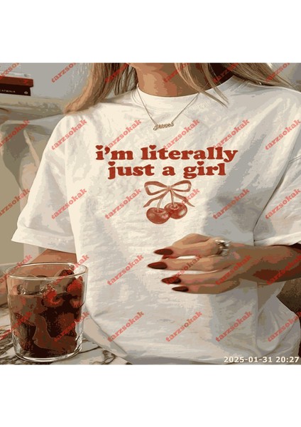 Tarzsokak Slogan Yazılı Oversize Tshirt TWGWBR30