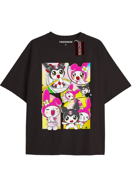 Y2K Anime Harajuku Kuromi Gotik
