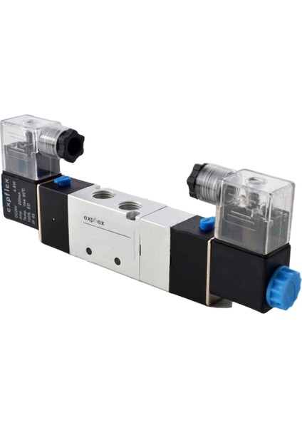 V4330C-10 Çift Bobin Valf Kapalı Merkez 5-3 3/8 (12V)
