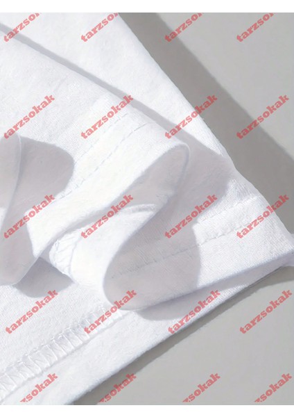 Tarzsokak Model 3917 Erkek Yazlık Yuvarlak Yaka Kısa Kollu Günlük Tişört, Yaz modelleri