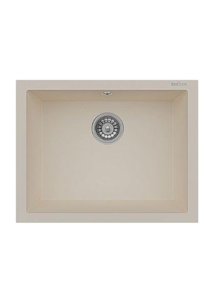 K012 Gordion 60 Krem Granit Mutfak Eviyesi 60X47,50 cm
