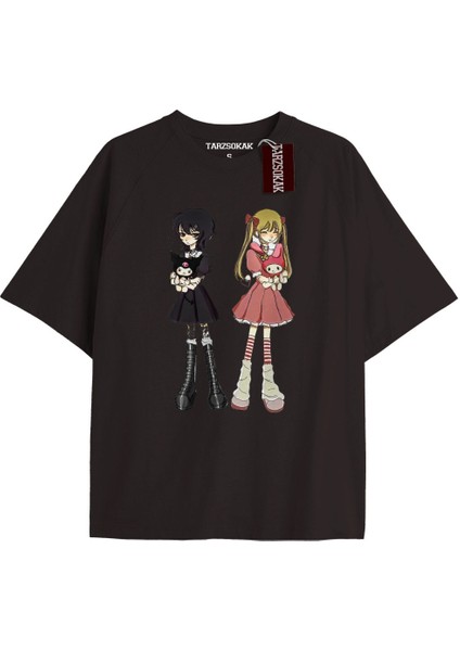 Y2K Anime Harajuku Kuromi Gotik