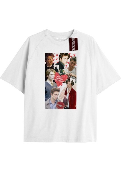 Y2K Twilight Team I Love My Boyfriend Tshirt Kod-Edward